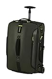 Samsonite Paradiver Light - Reisetasche/Rucksack mit 2 Rollen S, 55 cm, 51 L, Dschungelgrün