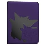 kompatibel für Ultra Pro Pokemon Gengar 9-Pocket Zippered PRO-Binder 360 Karten Sammelalbum Elite Series