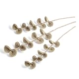 Én Gry & Sif Eukalyptus-Zweig im Scandi-Stil I Dekozweig aus Filz, Hand-Made, fair-Trade, Frühlingsdeko, Osterdeko I 30cm, 3X Salbei