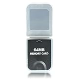 WICAREYO Schwarz 64M Speicherkarte Kompatibel für Wii NGC Konsole