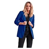 PIECES Damen Pcboss Noos 3/4 Blazer, Mazarine Blue,L