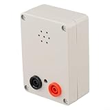 Zilimontt Durchgangsprüfer 9V mit Summer und Kontrollleuchte, ABS Schaltung Prüfwerkzeug für Draht Kabel Leiterplatte und Schalter Inspektion Eingebauter Akku 100dB(A)