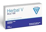 Herbal Blue 100 - Blaue Pillen für erwachsene Männer - Extra stark & hochdosiert mit Soforteffekt - 20 Stück im Blister