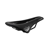 Selle San Marco SHORTFIT 130 Dynamic – Ergonomischer Rennrad-Sattel mit kurzem Schnitt, zentraler Aussparung, ultraleichter Carbonrahmen DNA – Größe S3, Schwarz