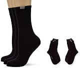 Nur Die Damen Strick Socken Passt Perfekt, 9er Pack, Gr. 38 (Herstellergröße: 35-38), Schwarz (schwarz 940)