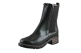 BRAKO Damen Stiefeletten Chelsea 21091 kaki Leder Military Profil Gummisohle Größe 40