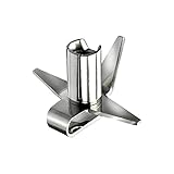 bamix Zubehör Multimesser für alle bamix Stabmixer, Multifunktionsmesser zum Mahlen, Pürieren & Hacken, Edelstahl