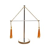 VOSAREA Teleskop-Tischfahnenständer Fahnenmasthalter mit Sockel Schreibtischfahnenhalter Dekorativer Tischfahnenständer für Damen Herren