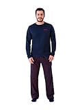 FC Bayern München I Schlafanzug lang I Herren I Navy I L