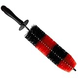 TOYANDONA Farbige Langlebige Felgen reinigungsbürste mit Ergonomischem Griff Flexiblem Borstendesign für Autoreifen und Schwer Zugängliche Stellen Praktisches Werkzeug für Effektive