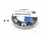ARS Sport Original-Emblem 51148132375 Logo Durchmesser 82 mm OEM Referenz Schild Vorne oder Heckklappe (je nach Modell) inkl. zwei Haltedüsen 51141807495