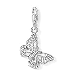 Thomas Sabo Damen Charm-Anhänger Schmetterling Charm Club 925 Sterling Silber 1038-001-12
