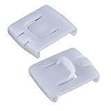 TVAAGHBCBR 20-teiliges Clip-Set for innere und äußere Sitzschienen, kompatibel for Audi, kompatibel for VW MK1 MK2 MK3, Golf Corrado, automatischer Verschluss 191881213 171881213B