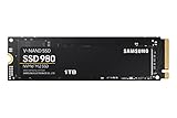 Samsung 980 M.2 NVMe SSD, (MZ-V8V1T0BW), 1 TB, PCIe 3.0, 3.500 MB/s Lesen, 3.000 MB/s Schreiben, Internes Solid State Drive, für Gaming und intensive Anwendungen