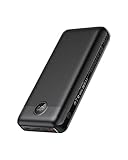VEGER 30000mAh Powerbank, 20W PD Schnelles Aufladen Externer Akku Power Bank, USB C Tragbares Handy Ladegerät mit LED Display, 4 Ausgänge und 2 Eingänge Kompatibel mit iPhone, iPad, Tablets usw