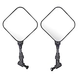 Spiegel Rückspiegel Rückansicht Seitenspiegel Motorradspiegel Motorrad Verkleidungsspiegel schwarz vorne links und rechts für Suzuki DR 650 SE RSE RE SP46 DR 125 SE DR 800 Big DR 350 DR 600 DR Big 750
