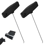 Wjelet 2 Stück Tacho Ausziehhaken für Mercedes w124,SL R107/R129,Roadster W107,Coupe W114/W115,Werkzeug Set Passend für Instrument Cluster Entfernung,Tachometer Ausbau