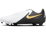 Nike FD6723-100 Phantom GX II Academy FG/MG Herren White/Black-MTLC Gold Coin EU 44