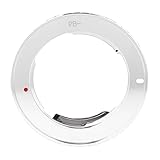 Topiky Adapter für Objektivhalterung,PB Adapterring für elektrisches Objektiv für Praktica PB-Mount Objektiv für EF-Mount DSLR-Kamera,unterstützt den AV-Modus/manuellen Fokus/Fokus Unendlich