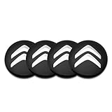 SANQIUTOU 4 Stück Nabendeckel Aufkleber für Citroen C4 Grand Picasso Sedan C3 C5 Berlingo Jumper 56MM,Nabenkappen Abzeichen Sticker Auto Radnabenkappen Aufkleber Felgen Aufkleber Dekorationsaufkleber