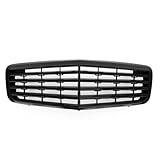 Frontstoßstange Glänzend Schwarz Grill Für Mercedes Für Benz Für W211 E350 E500 E63 2007 2008 2009 AMG Auto Autoteile Sport Kühlergrill