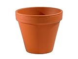 meindekoartikel Tontöpfe - Blumentöpfe Übertöpfe Pflanztopf - Naturprodukt 1 Stück - ca. Ø 16 cm