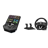Logitech G Saitek Farm Sim Controller, Farming Simulator mit Steuerpult und Controller- Schwarz & HORI RWA: Racing Wheel Apex für Playstation 5PlayStation 4 und PC - Offiziell Sony Lizenziert