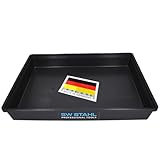 SW-Stahl 07376L Universal Collection Tray I 560 x 420 x 85 mm Large Plastic Tray I 16 Litre Capacity I Made in Germany