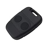 Gehäuse Schlüsselanhänger Zubehör Ersatzteile Abdeckung Fernbedienung Auto 2 Tasten kompatibel mit Land Rover Discovery - TDV6 - Freelander - Defender - Sport - Range Rover