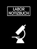 Labor Notizbuch: Großes (ähnlich A4) kariertes Labor Tagebuch & Laborbuch I Für Studenten, Chemiker, Physiker, Biologen und andere Laboranten