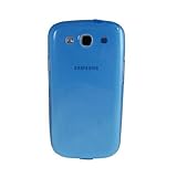 Samsung Original Schutzhülle / Cover EFC-1G6WBECSTD (kompatibel mit Galaxy S3 / S3 LTE) in blau (transparent)
