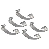 Besttoolifes Motorluftfiltergehäuse, Federclip, Klemme, Ansaugreiniger-Gehäuse, Edelstahl, kompatibel mit E32 E34 E38 E39 E46 E53 E60 E63 E64 E65 E66 E83 Z4 M3 M5 M6 (5 Stück)
