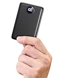 Power Bank 20000mAh, 22.5W Mini PowerBank USB-C Input & Output, PD 3.0 QC 3.0 Externe Handyakkus mit LED Display, Kompatibel mit iPhone 16 15 14 13