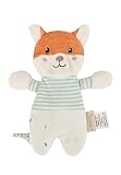 Sterntaler Knistertier Fuchs Filou - Kuscheltier aus weichem Flausch, Jersey & Cord - Baby Spielzeug mit Knisterpapier - zum Greifen, Entdecken & Spielen - ab Geburt - Geschenkidee unisex, rost
