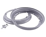 SIP Felge 2.10-10, offen, silber kompatibel für VESPA PK 50 XL, Elestart 50 V5X3T 2T AC, P200E, PX200 E 200 VSX1T, P80X/PX80 E 80 V8X1T, PK 50 XL2, Elestart 50 V5X3T