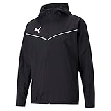 Puma Herren teamRISE All Weather Jacket Trainingsjacke, Black White, L
