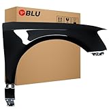 BLU Kotflügel Passend für Audi A3 8P II-generation LIFT LY9B Rechts Schwarz | 2008-2012 | Vorderseite Vorne | Lackiert | Einbaufertig