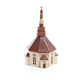Rudolphs Schatzkiste Deko Kirche BxHxT ca 7x11x7 cm NEU Weihnachten Seiffen Haus Deko Kerzen Erzgebirge Winter Dekoration Kirche