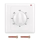 Zeitschaltuhr Zeitschalter Steckdosen Countdown Timer Digital Timer Steuerschalter Steckdosenabdeckung Automatische Abschaltung Mechanische Zeit