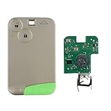 Fernbedienung Schlüsselkarte Autoschlüssel Tasten gehäuse für Renault 433 MHz Pcf7947 Chip 2 Karte Smart Car Key für Renault Laguna Espace Velsatis Key Blade