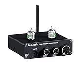 Fosi Audio Box X3 5725W Röhren-Phono-Vorverstärker Plattenspieler-Vorverstärker für MM-Phonographen Bluetooth 5.0 Mini-Stereo-Hi-Fi-Vorverstärker für Home Audio Plattenspieler Sound System