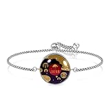Verstellbares Kettenarmband für Damen, Modeschmuck, Armbänder, Geburtstag, Weihnachten, Freunde, Geschenke, Japan-Plakatkarte