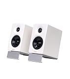 Edifier M60 Multimedia-Lautsprecher Bluetooth 5.3, 66W RMS, Hi-Res Audio & Hi-Res Wireless Audio, LDAC, 3" Mittelbass & 1" Hochtöner, USB-C & Aux-Eingänge, Kompakter Desktop Lautsprecher - Weiß