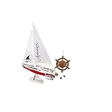 JAMARA 040250 Atlantique Segelboot 2 Kanal 27MHz – 2 Antriebsmotoren