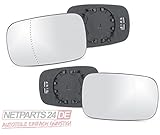 Johns, Spiegelglas links Fahrerseite, kompatibel zu Renault Scenic II 06/03-