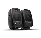 Adam Audio D3V Active Desktop Monitoring System mit USB-C Anschluss (Paar), Schwarz