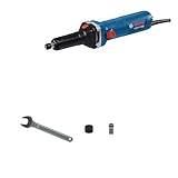 Bosch Professional Geradschleifer GGS 30 LS (750 W Leistung, bis zu 33.000 min⁻¹, inkl. 1x Spannschlüssel, 1x Spannzange 6 mm mit Überwurfmutter)