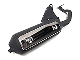 Auspuffanlage passend für YAMAHA Aerox, Neos, Jog R RR – MBK Nitro, Ovetto, Mach G – APRILIA SR50, SR Rally, Area 51 – MALAGUTI F12, F15, Beta Ark – Minarelli liegend | 50ccm 2T