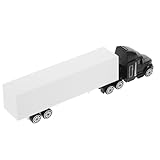 Supvox Miniatur Retro LKW Modell aus Langlebigem Metall Detailliertes Amerikanisches Containerfahrzeug Dekoratives Spielzeugauto für Ab Jahren Robustes Baustellenfahrzeug für Indoor