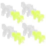 Alasum 80 Stück Teiliges Angelhaken schutzset Dicke Hakenkappen für Standard dreifachhaken Kratzfeste Sicherheitsabdeckung Leicht und Kompakt als Geschenk für Angler und Outdoor Fischer